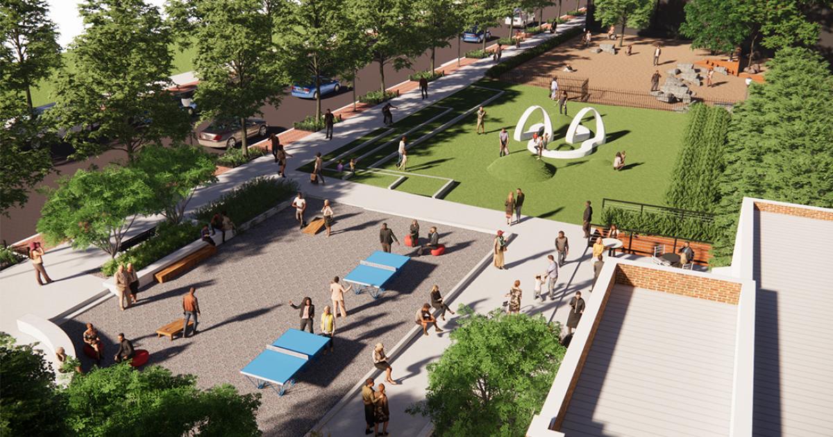 Dog park, 'outdoor rooms' to start construction in heart of Midtown